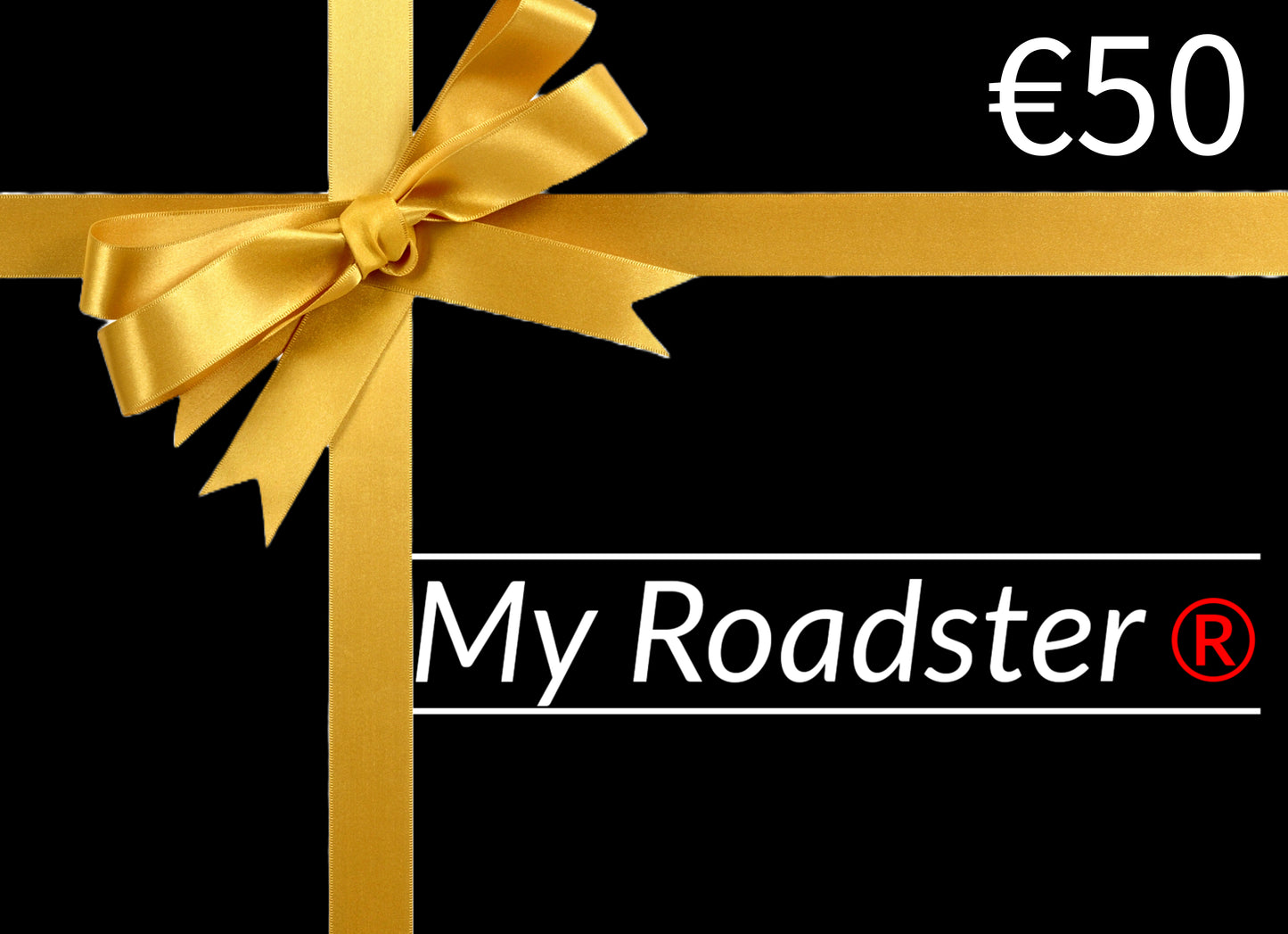 My Roadster® Gift Card - Valid on all our covers